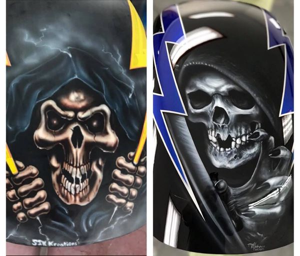 Tamco Paint Tamco Intensity Chalk White Black Out Black in Motorcycle Parts