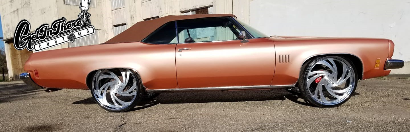 Tamco Paint HC2104 High Solids Clearcoat on 1973 Oldsmobile Delta 88