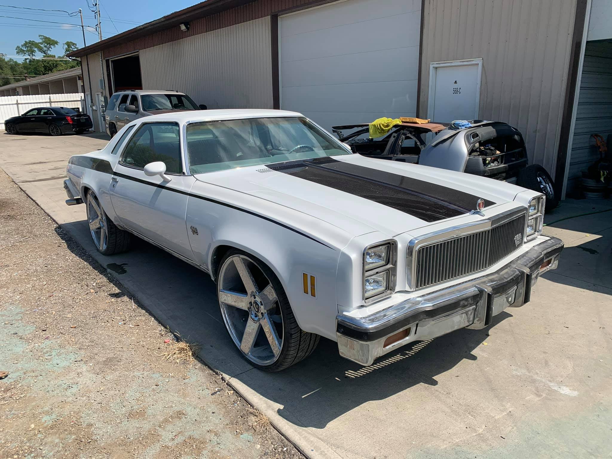 Tamco Paint Blizzard Of Ozz White Pearl in 1976 Chevrolet Malibu Classic