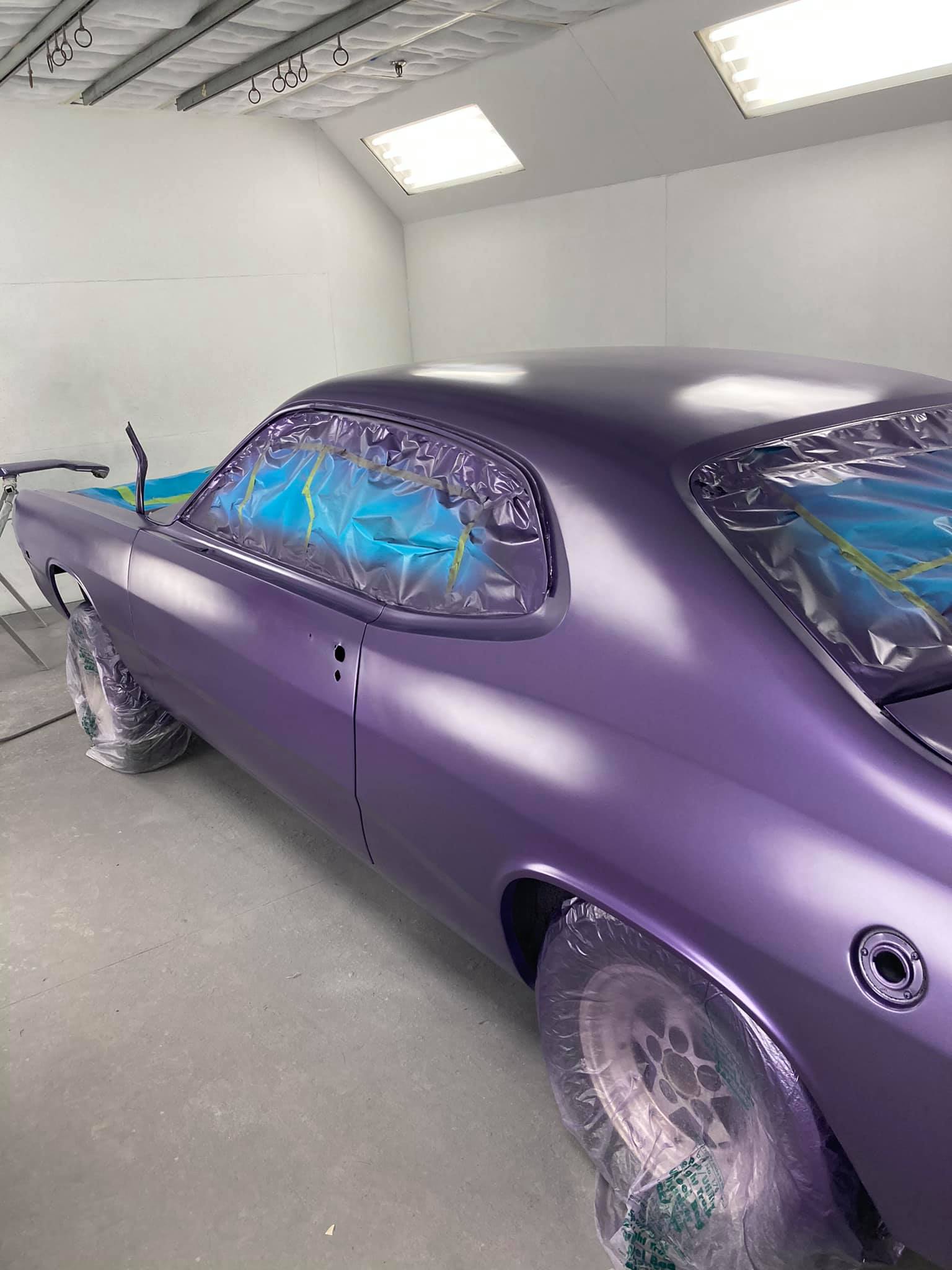 Tamco Paint Tamco Throwback Plum Crazy in 1972 Plymouth Duster