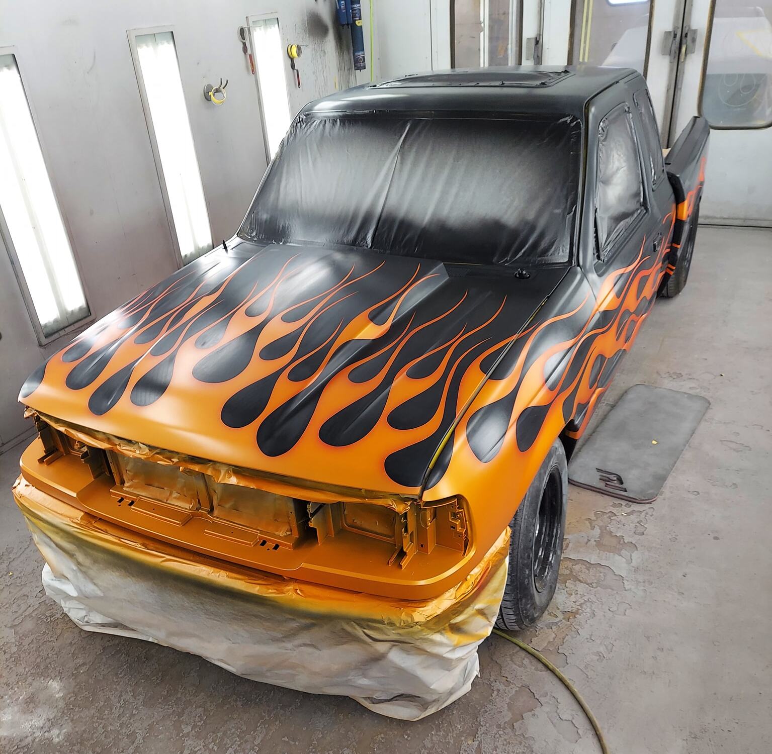 Tamco Paint Tamgerine Pearl on Ford Ranger