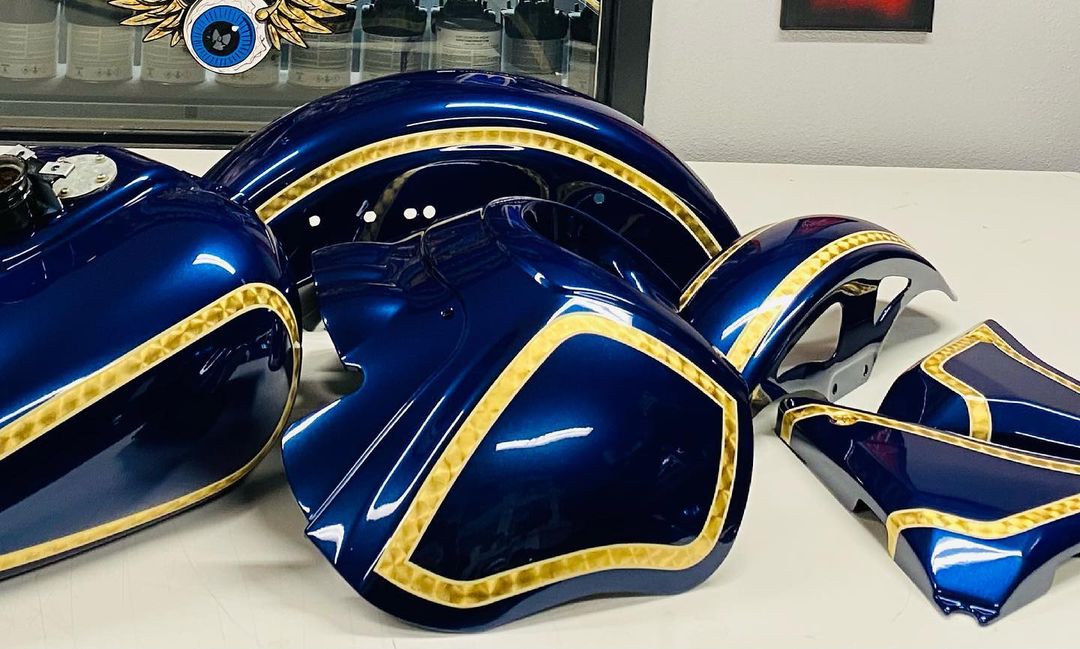 Tamco Paint Freedom Blue in Motorcycle Parts