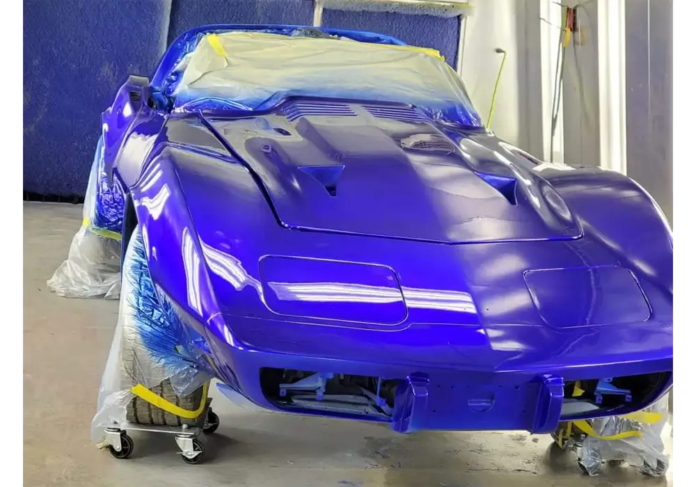 Taco Paint SoCal Candy Pearl in 1977 Chevrolet Corvette