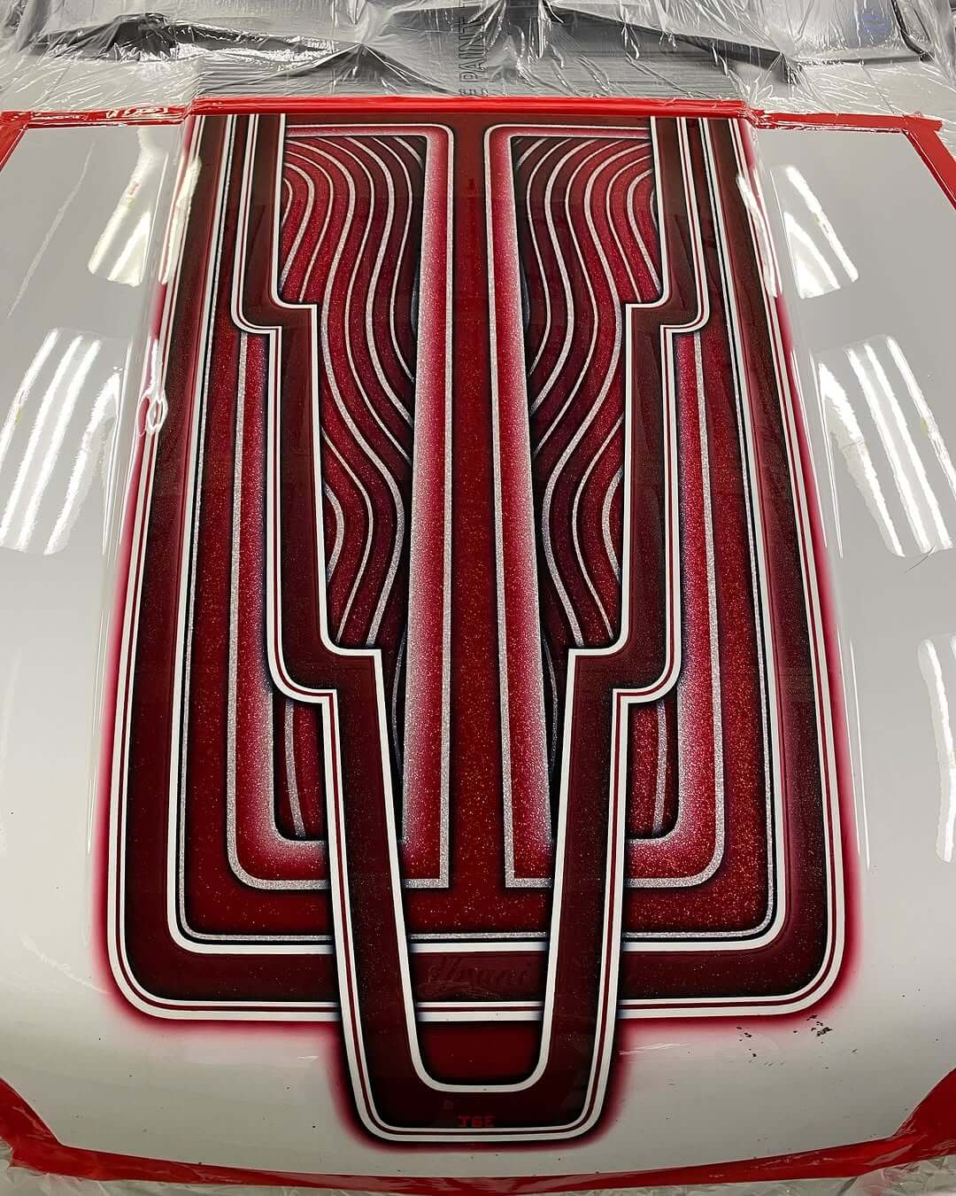 Tamco Paint OG Red Candy Concentrate in 1993 Ford Mustang