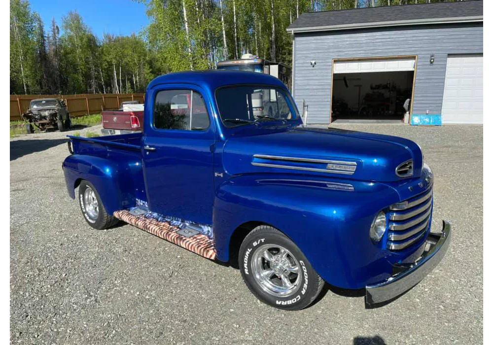 Tamco Paint Freedom Blue in 1950 Ford F100