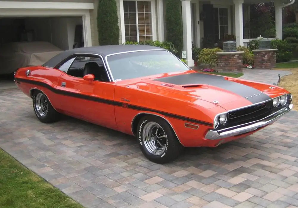 Tamco Paint Tamco Throwback Hemi Orange in 1970 Dodge Challenger