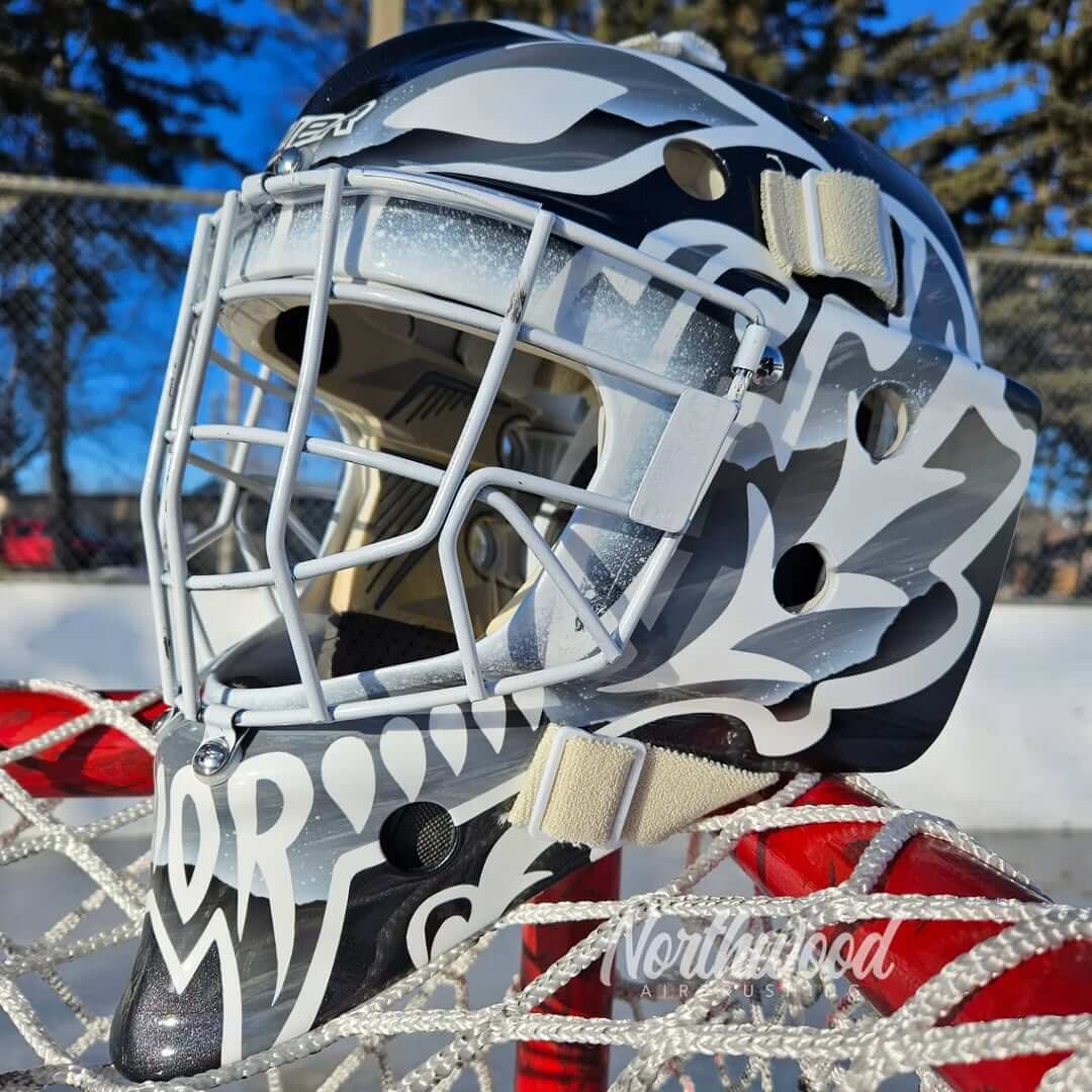 Tamco Paint HC9500 Hi-Speed Impact 30 Min Clearcoat in Goalie Mask