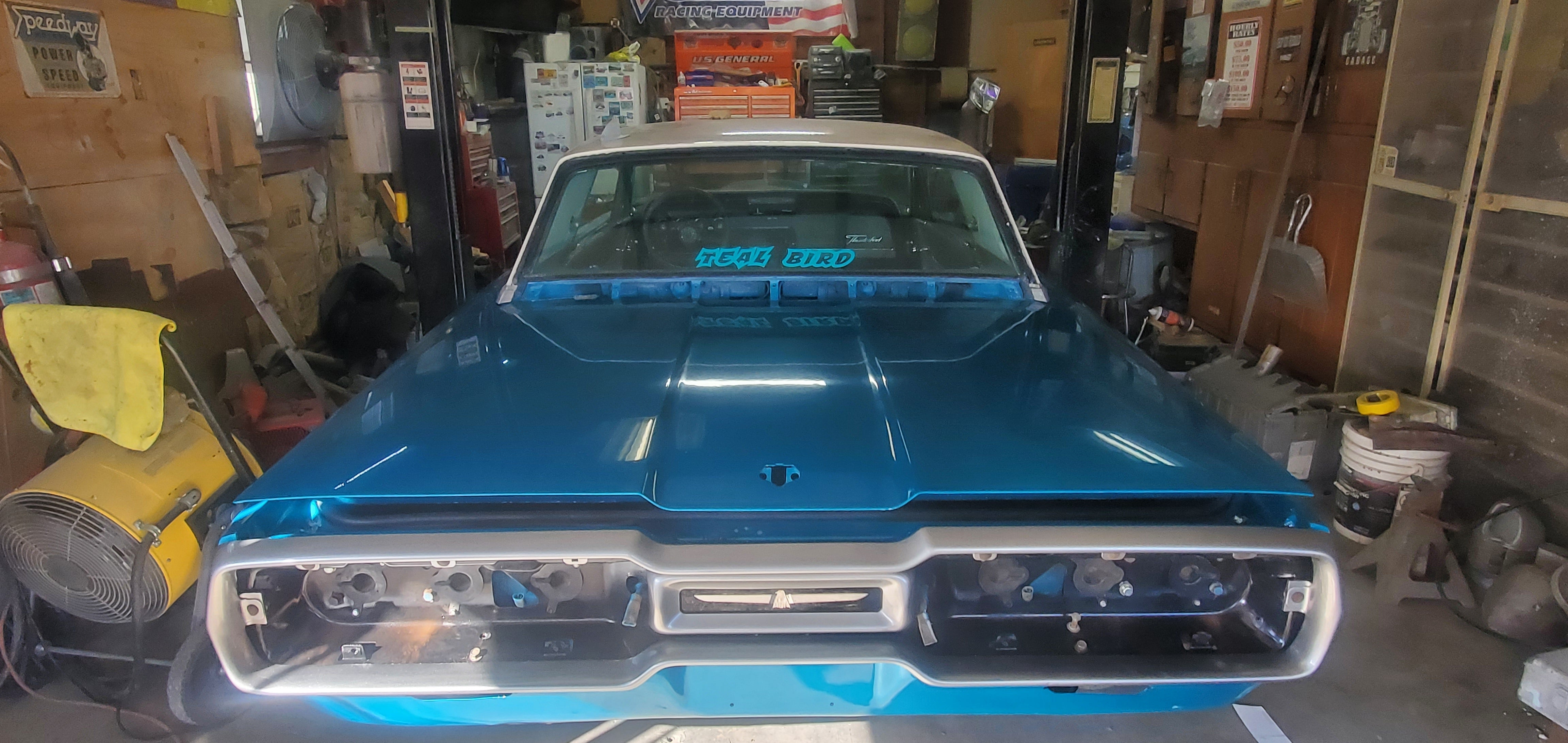Tamco Paint Caribbean Current Pearl in 1969 Ford Thunderbird