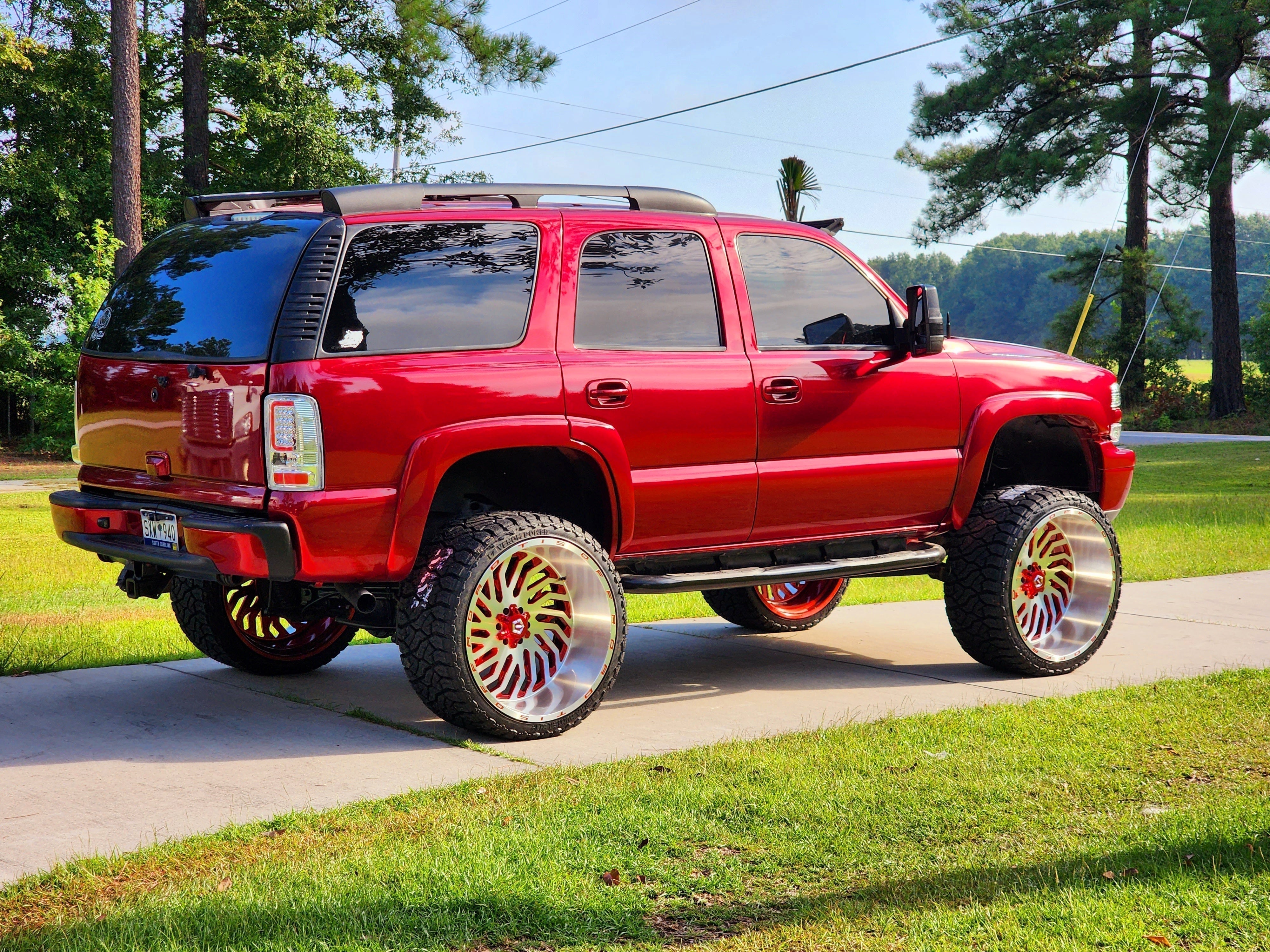 Tamco Paint OG Red Candy Concentrate in 2004 Chevrolet Tahoe