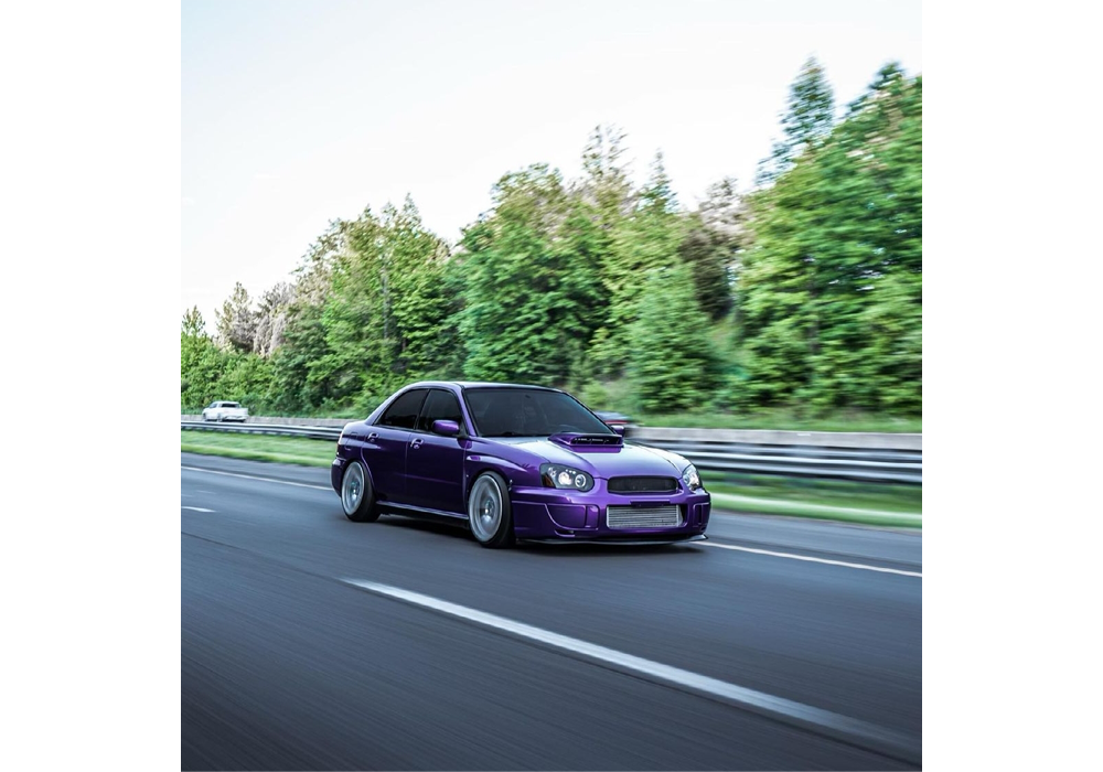 Tamco Paint Purple Pop Pearl in 2005 Subaru Impreza WRX STI