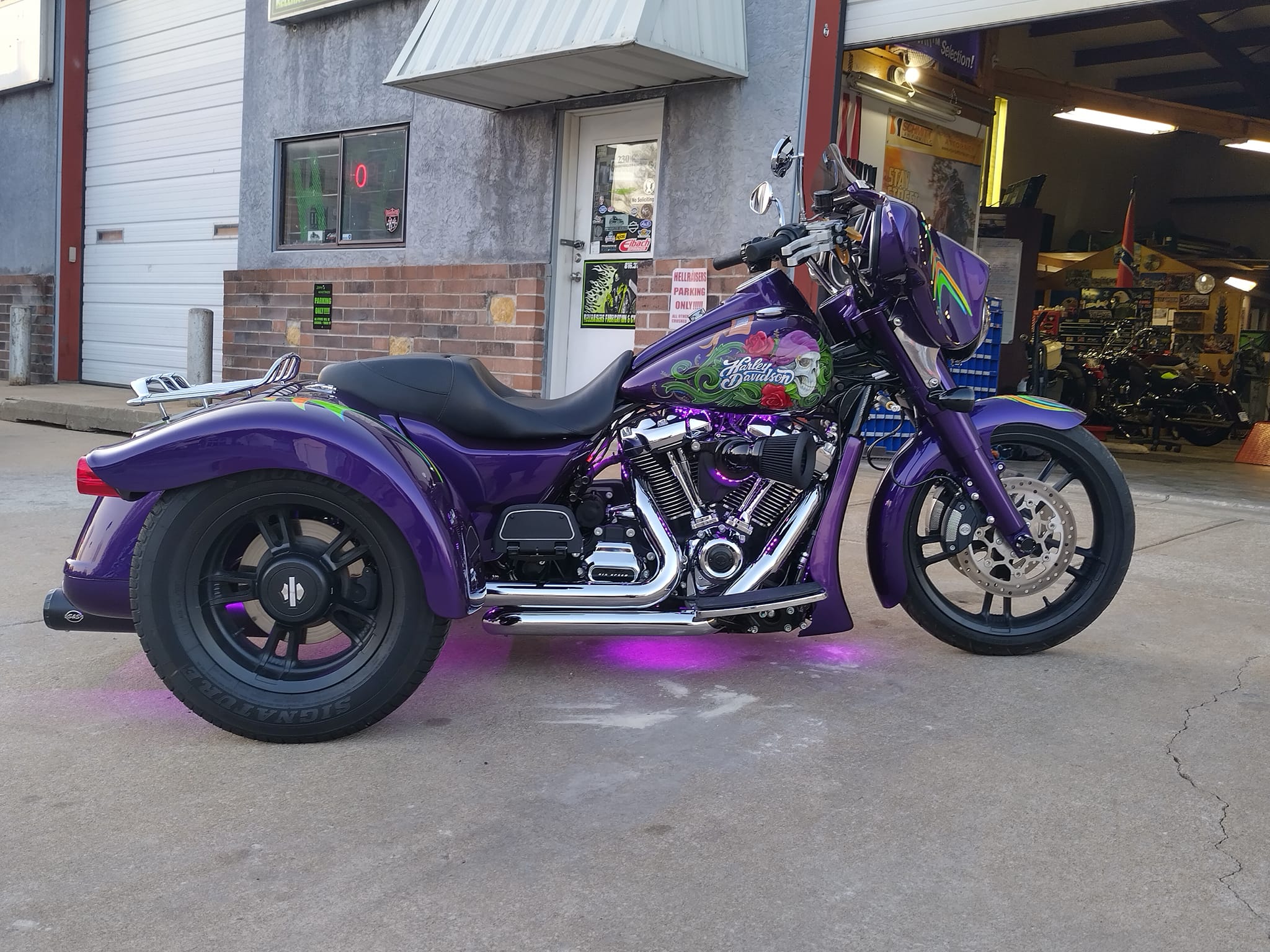 Tamco Paint Harley Davidson Violent Violette in 2012 Trike Motorcycle