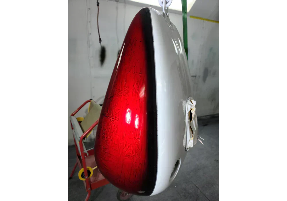 Tamco Paint Blizzard of Ozz White Pearl and OG Red - Candy Concentrate in Motorcycle Parts