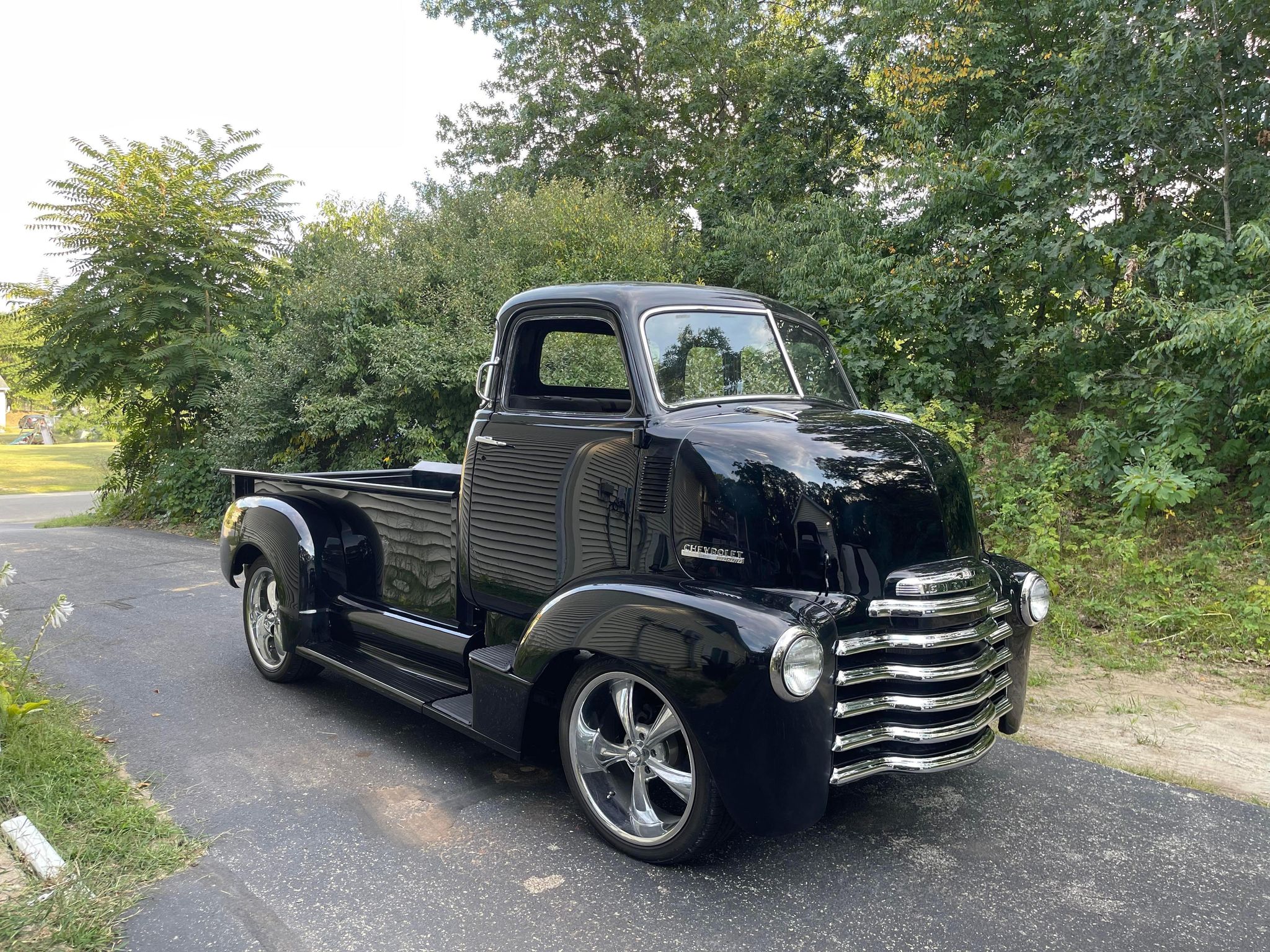Tamco Paint HB9900 Jet Black Basecoat in 1948 Chevy COE