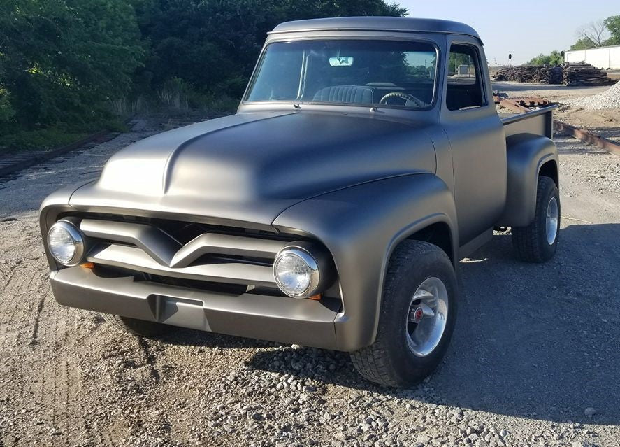 SECRET SILVER | CHAD KENNEDY | 1955 FORD F-100 PICK UP TRUCK