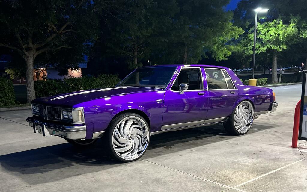 Tamco Paint Purple Pop Pearl in Oldsmobile Delta 88