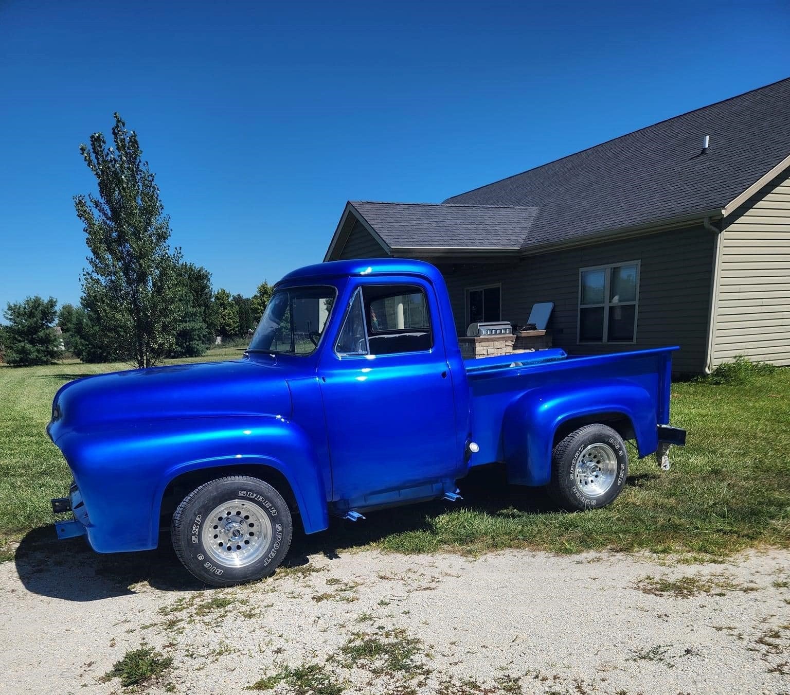 Tamco Paint My Boy Blue in 1953 Ford F-100