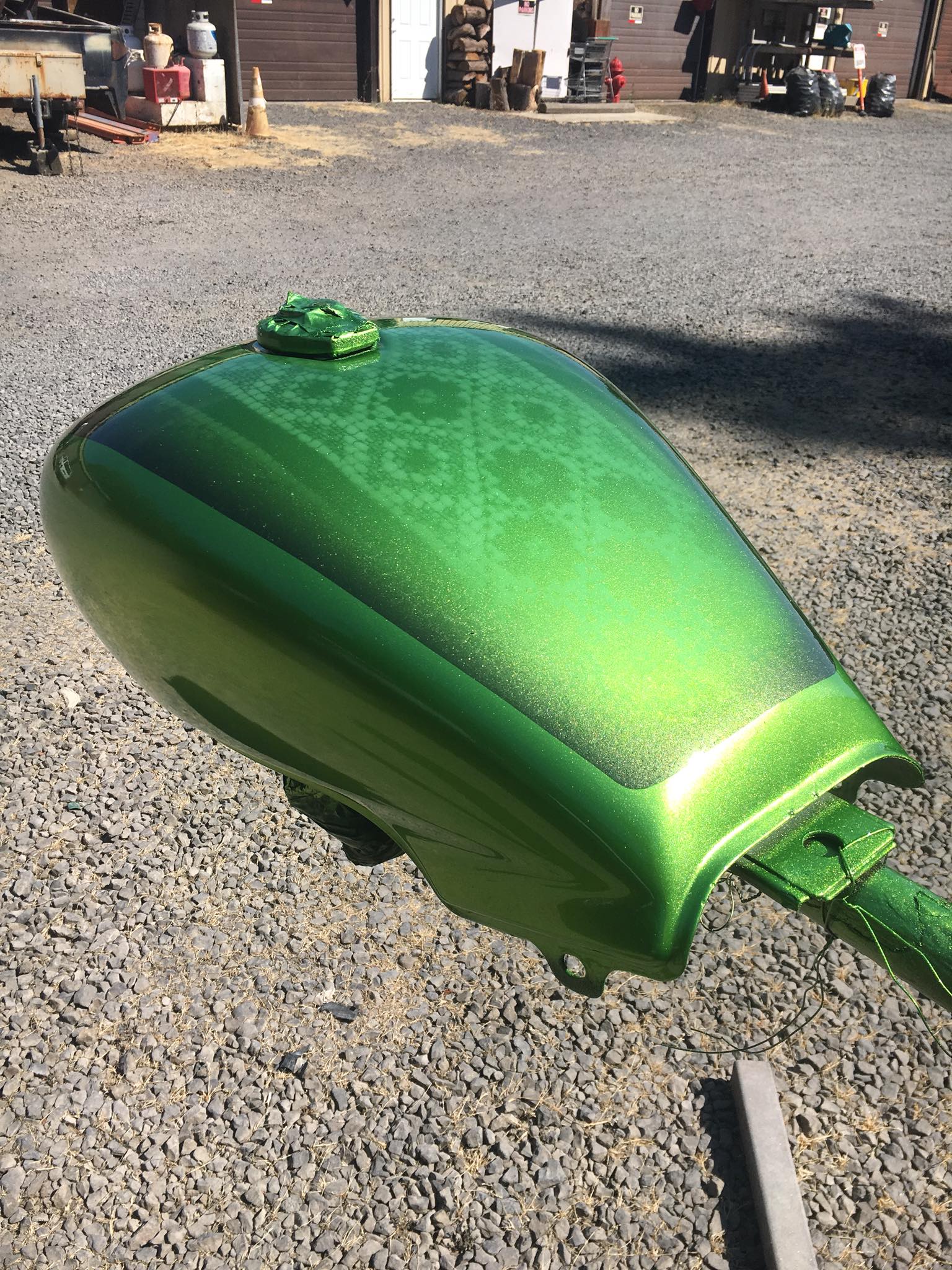 Tamco Paint Drag N Green Metallic in Motorcycle Parts