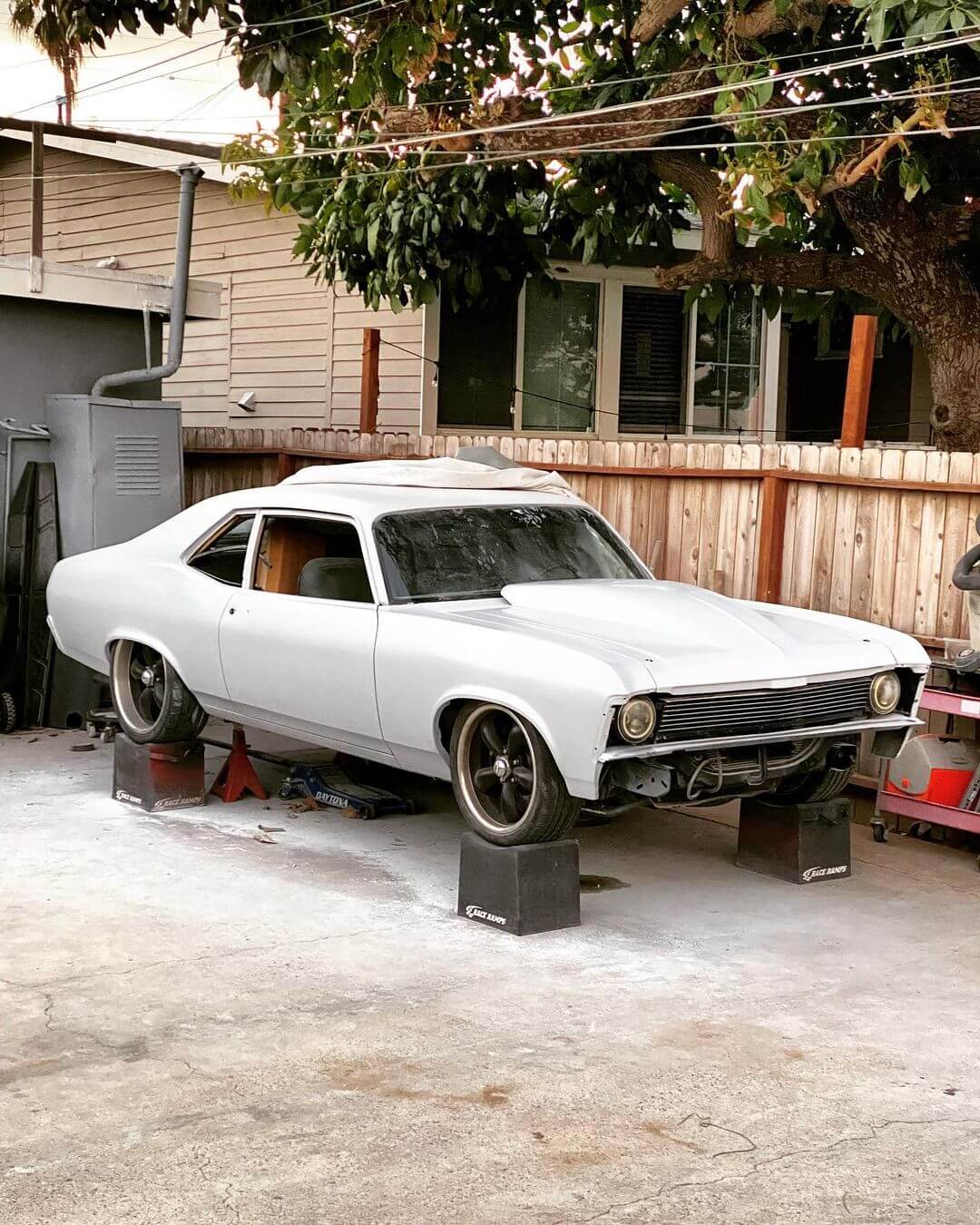 Tamco Paint HP5310 Grey DTM (Direct to Metal) Primer Kit in 1970 Chevrolet Nova