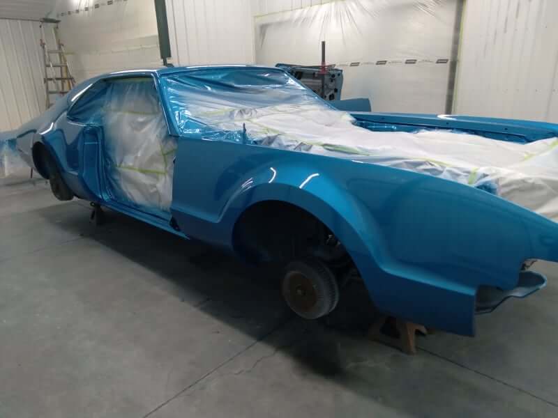 Tamco Paint Ford Bimini Blue in 1972 Chevrolet El Camino