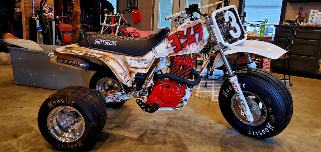 Tamco Paint Intensity in Honda ATC 200X