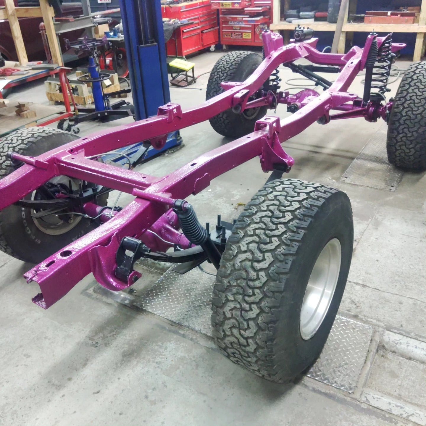 Tamco Paint Magenta Moon in Rolling Chasis