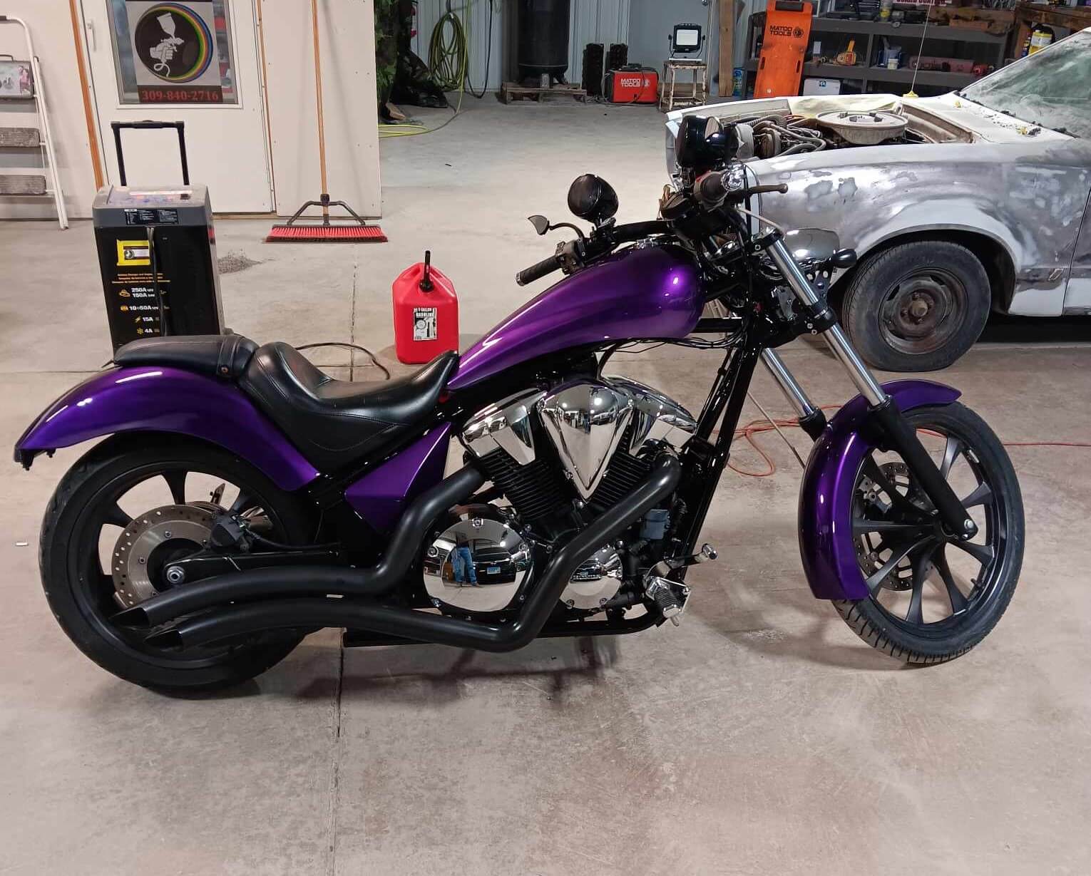 Tamco Paint HooDoo-VooDoo - Candy Concentrate in Honda Fury