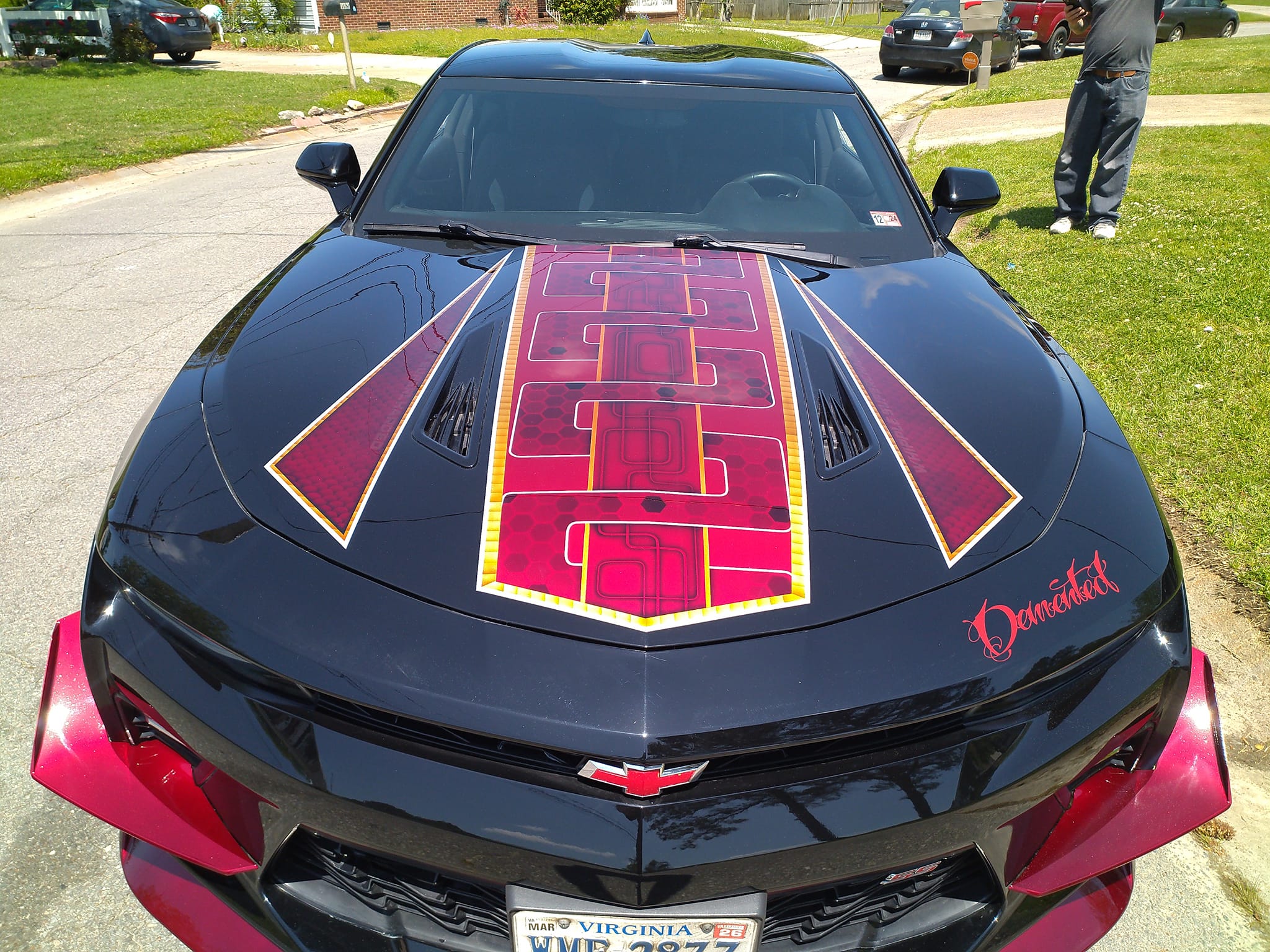 Tamco Paint OG Red Candy Concentrate in 2016 Chevrolet Camaro & Harley Davidson Motorcycle