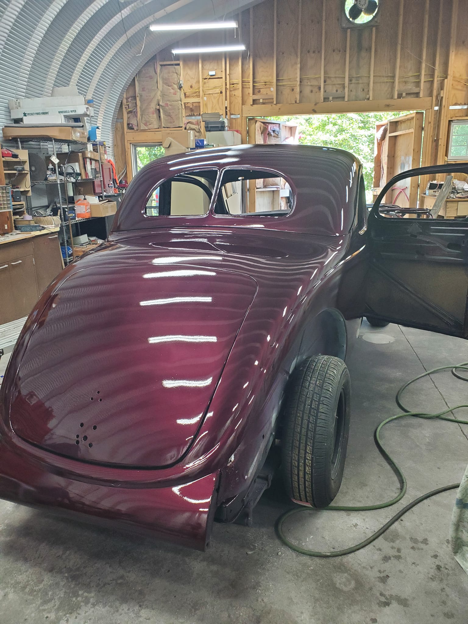 TAMCO THROWBACK BLACK CHERRY | DOUG SKILLMAN | 1938 FORD DELUXE COUPE