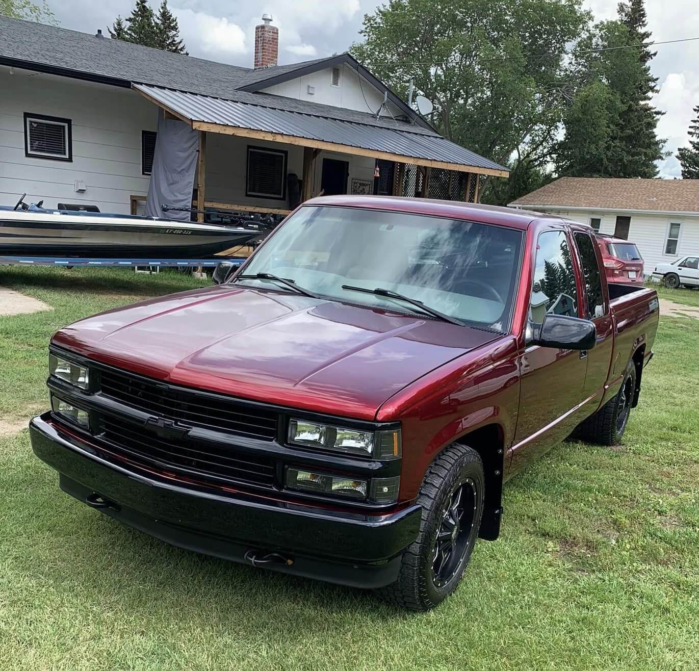 Tamco Paint OG Red & Cabernet Candy Concentrate in Chevrolet C1500