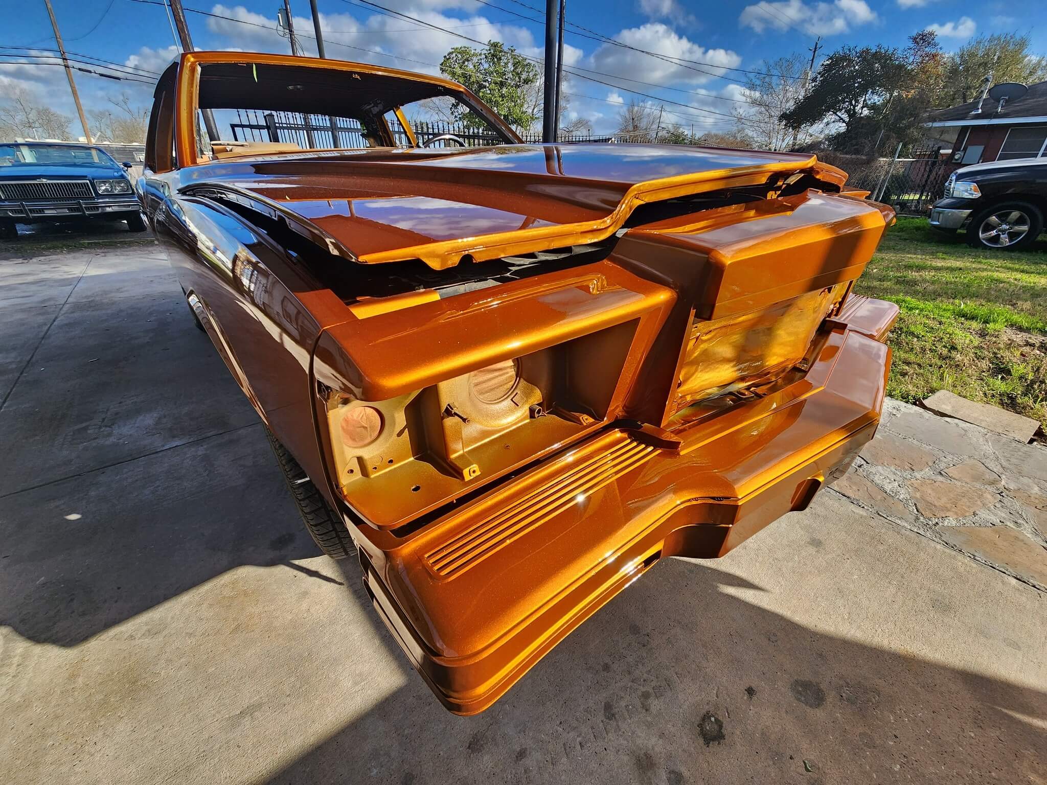 Tamco Paint Lemonade Candy Pearl in 1978 Chevrolet Monte Carlo