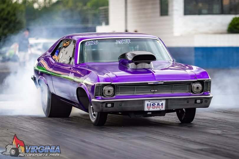 Tamco Paint Purple Pop Pearl in 1970 Chevrolet Nova