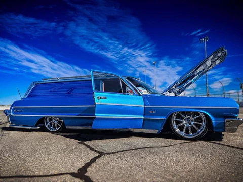 BLUETOOTH PEARL | DANEAL FRANK | 1964 CHEVROLET IMPALA