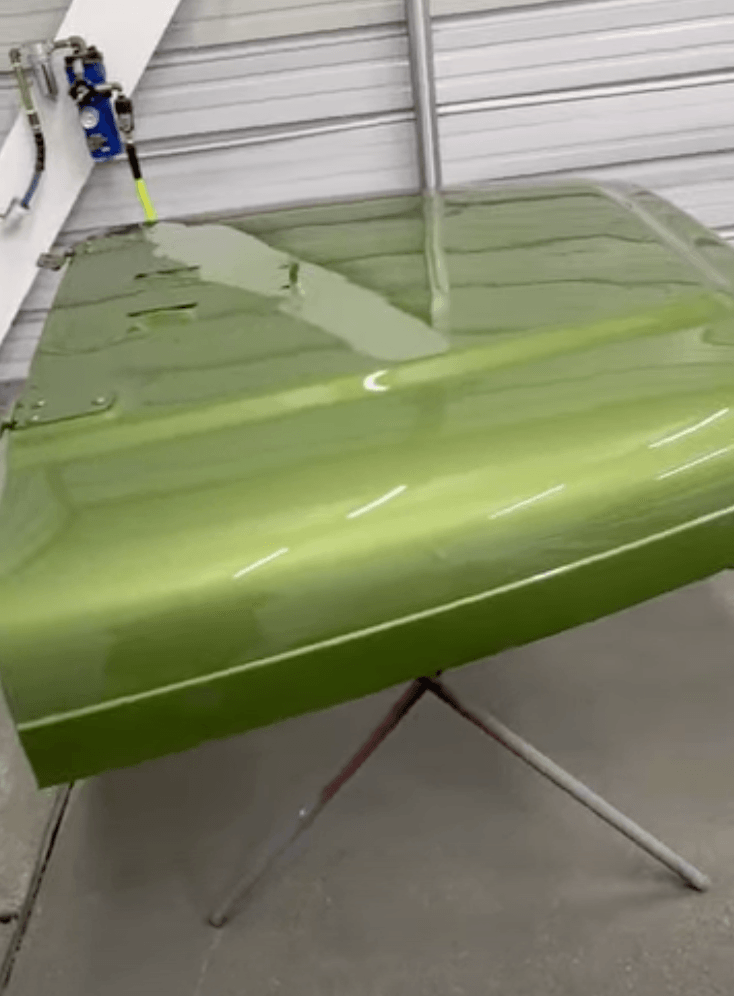 Tamco Paint Chrysler F8 Green Metallic on Jeep Wrangler