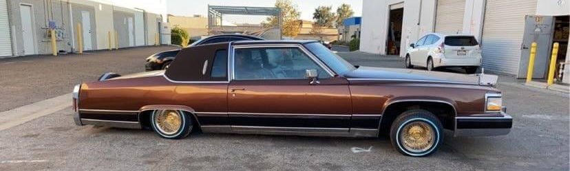 Tamco Paint Dirtbag Brown on 1981 Cadillac Brougham