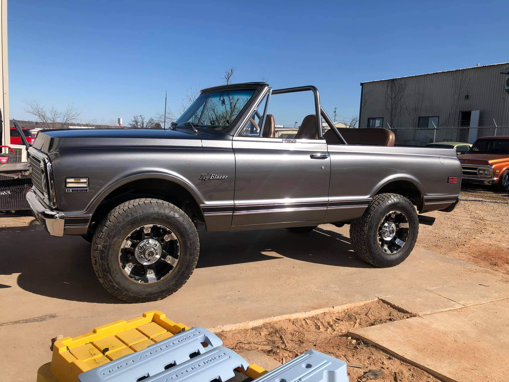 Tamco Paint Ford Magnetic Gray on Chevrolet K5 Blazer