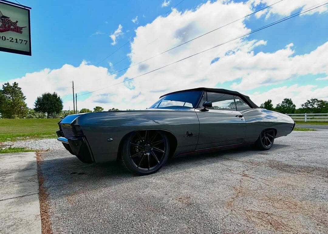 Tamco Paint Ford Magnetic Grey on 1968 Chevrolet Impala