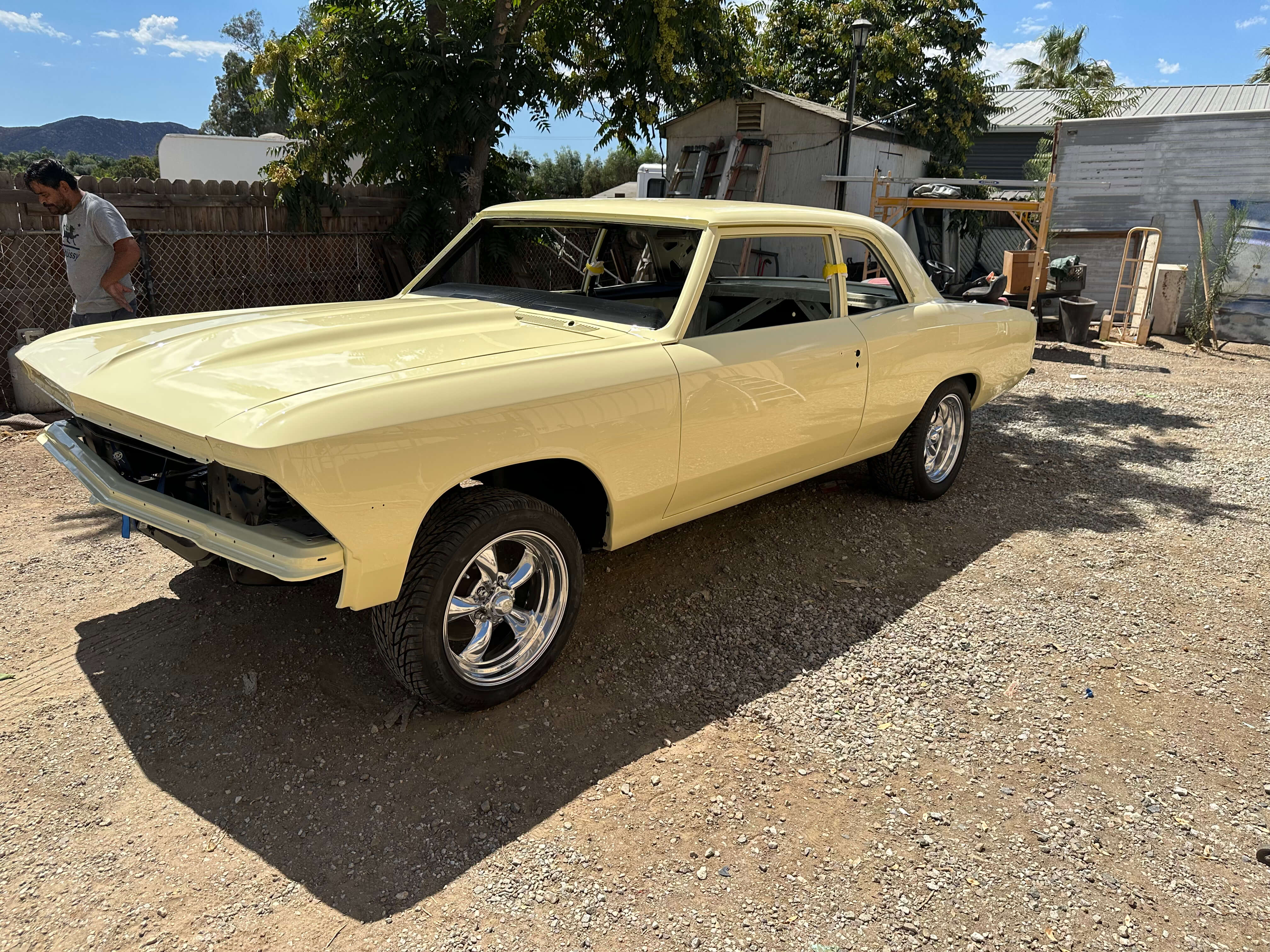 Tamco Paint GM Lemonwood Yellow AGSS in 1966 Chevrolet Chevelle 300