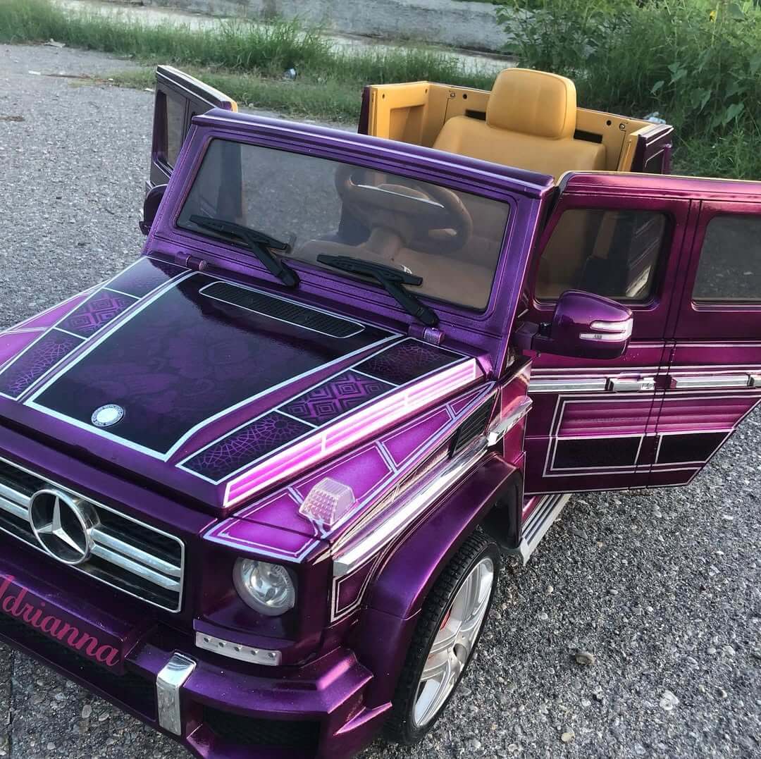 GRAPENESS & PUNK ROCK PINK CANDY PEARL | STREET STYLE KUSTOMS | POWER WHEEL G WAGON