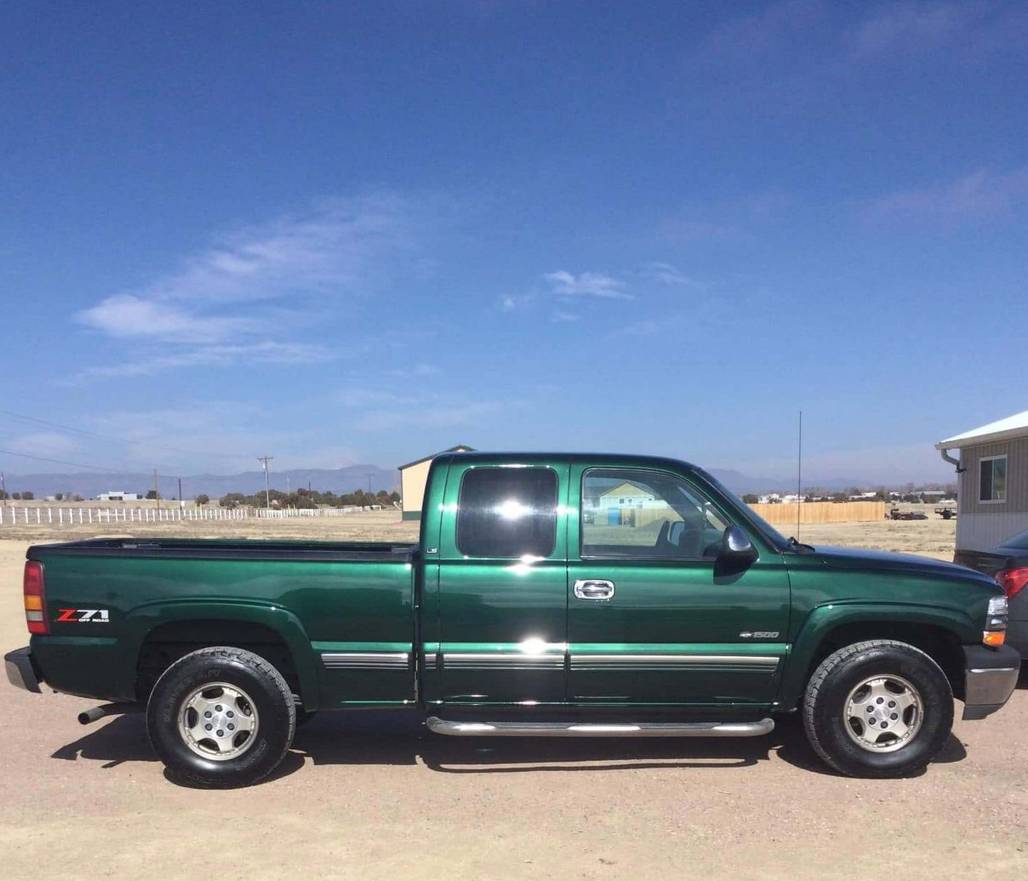Tamco Paint GM Medium Green Pearl on Chevrolet Silverado