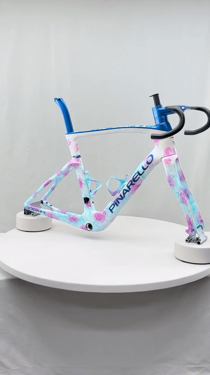 BRIGHT WHITE BASECOAT | MICHAEL PATRICK HURLEY | PINARELLO DOGMA F