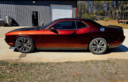 Tamco Paint HC2104 High Solids Clearcoat Kit on Dodge Challenger