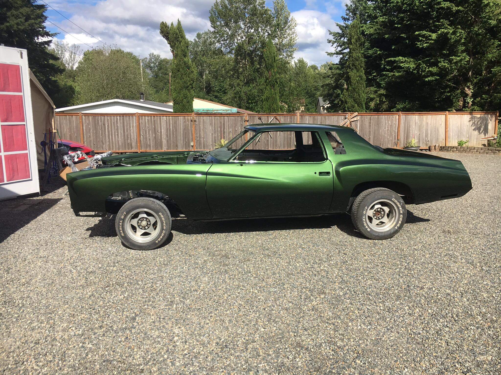 Tamco Paint HC2104 High Solids Clearcoat on Dodge Charger