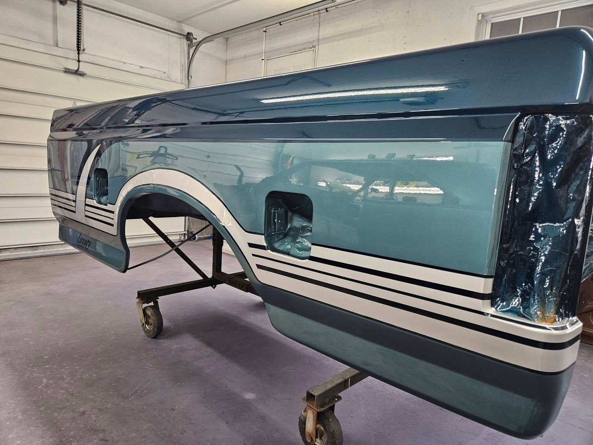 Tamco Paint HC2104 High Solids Clearcoat on Car Parts