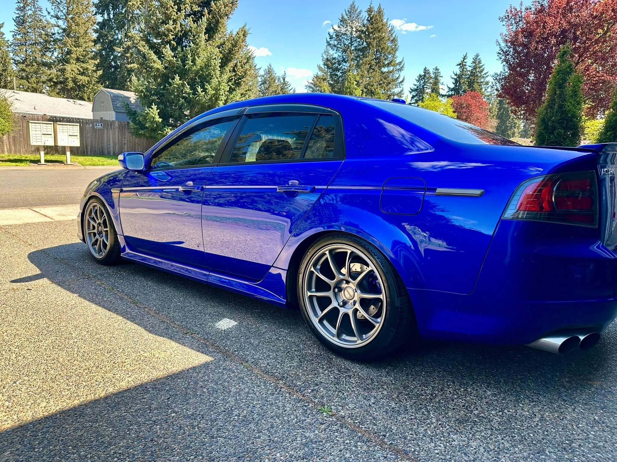 Tamco Paint HC4105 Extra Slow Glamour Clearcoat in 2007 Acura TL