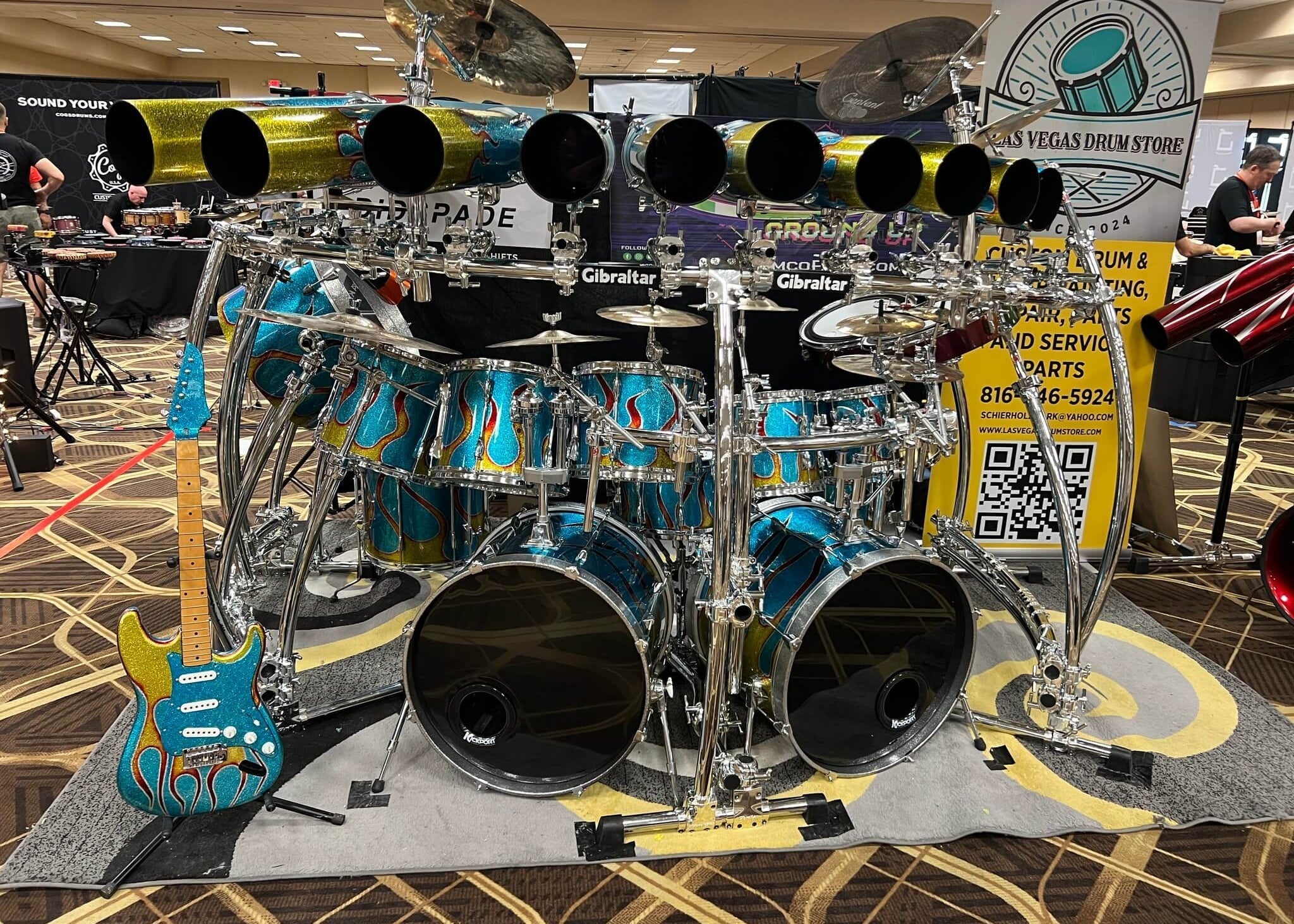 HC895 INTERCOAT & CLEARCOAT | MARK SCHIERHOLZ | YAMAHA 22 DRUM KIT