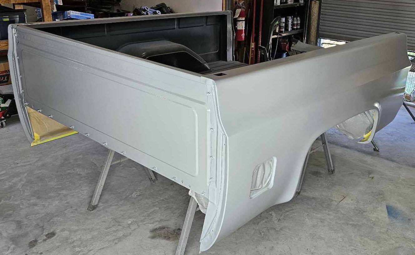 Tamco Paint HP661 Grey DTA Epoxy in 1986 GMC C10