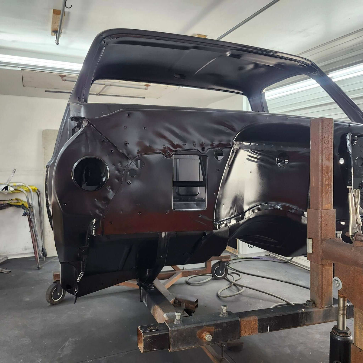 Tamco Paint HP662 Black DTA Epoxy Kit on Squarebody Truck