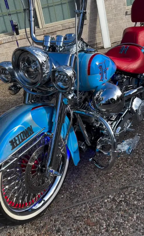 Tamco Paint HC2105 Extra Slow High Solids Clearcoat on Harley Davidson Road King