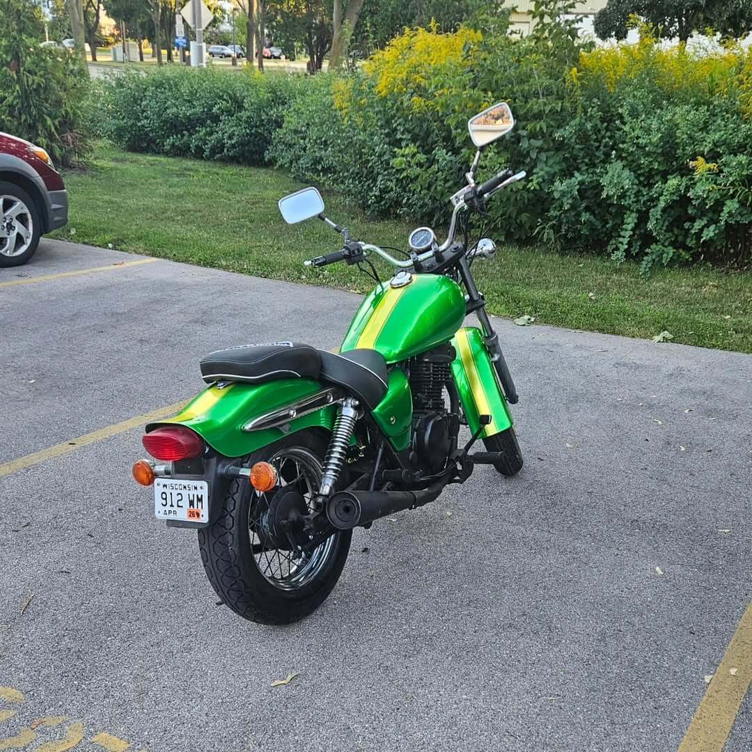 Tamco Paint Hustlin Candy Concentrate in Suzuki GZ250 Marauder