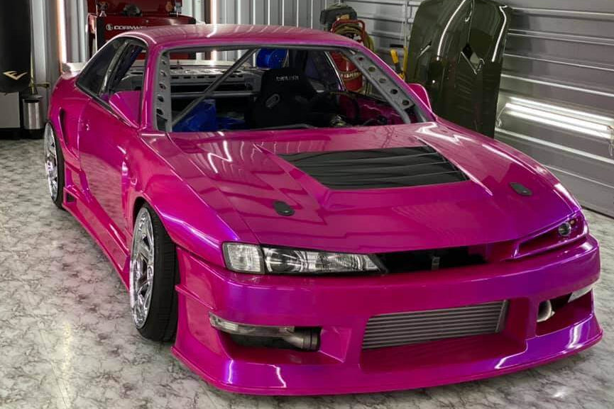 Tamco Paint’s Lipstick in NIssan 240SX